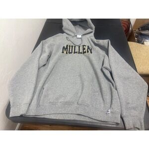 Russell Athletic Gray Pullover Hoodie Sweatshirt "MULLER" Adult